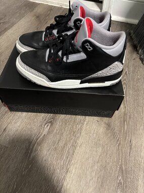 Nike Black Cement 3's